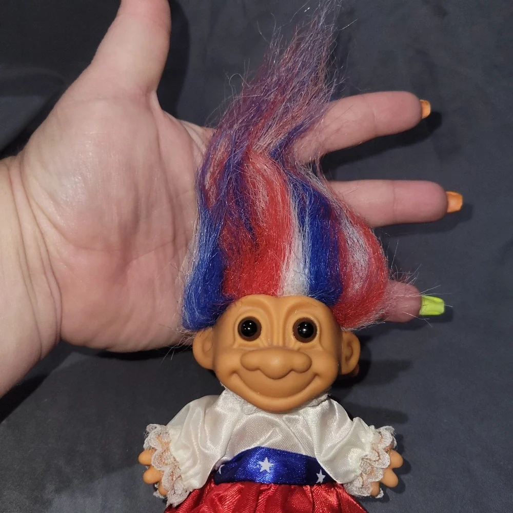 Vintage Russ  American Troll Doll  4